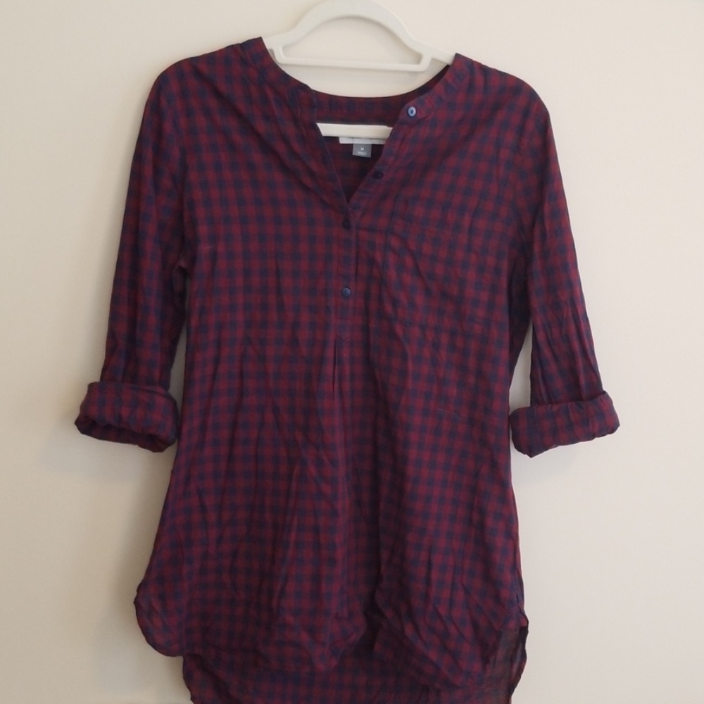 Old Navy Plaid Tunic